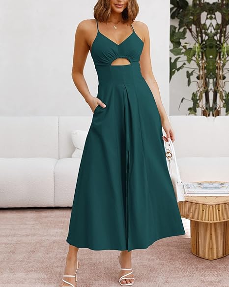 Lune & Lace Maxi Dress With Pockets