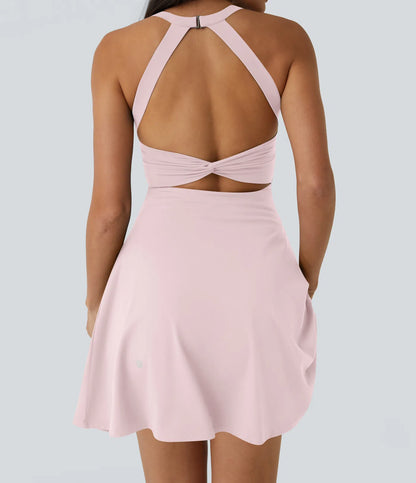Lune & Lace Backless Shapewear Dress
