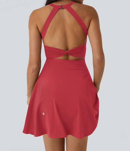 Lune & Lace Backless Shapewear Dress