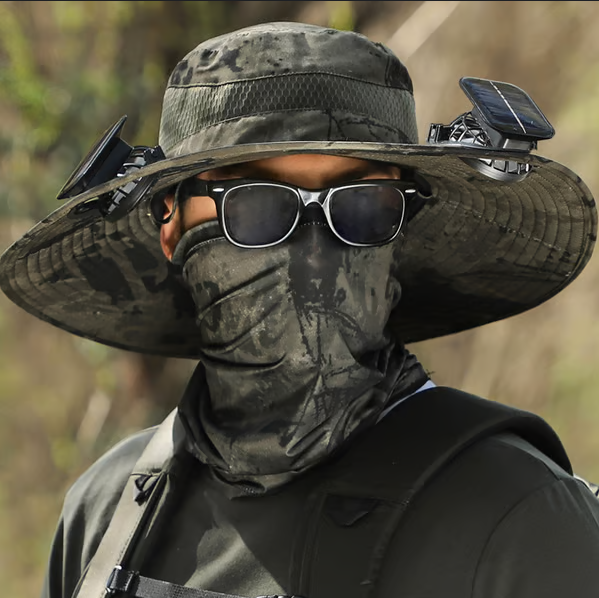 Solar Fan Sun Hat - Last Day 50% OFF