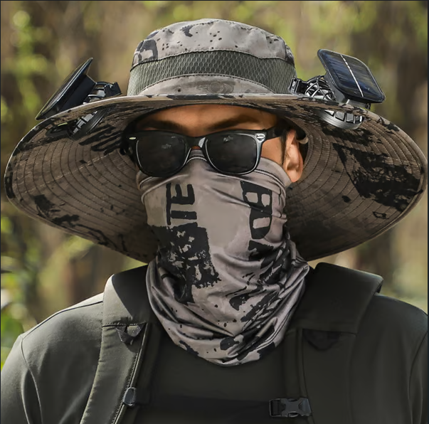 Solar Fan Sun Hat - Last Day 50% OFF