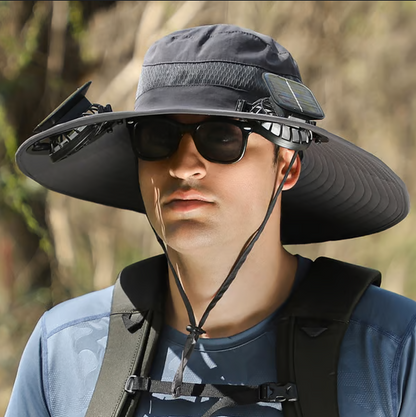 Solar Fan Sun Hat - Last Day 50% OFF