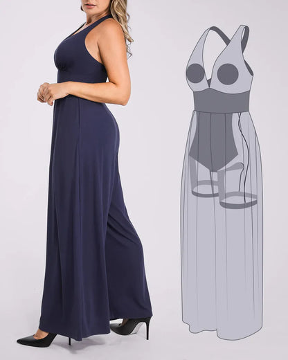 Lune & Lace Built In Shapewear Jumpsuit