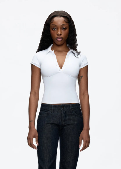 Lune & Lace Short Sleeve Slim Fit Tee